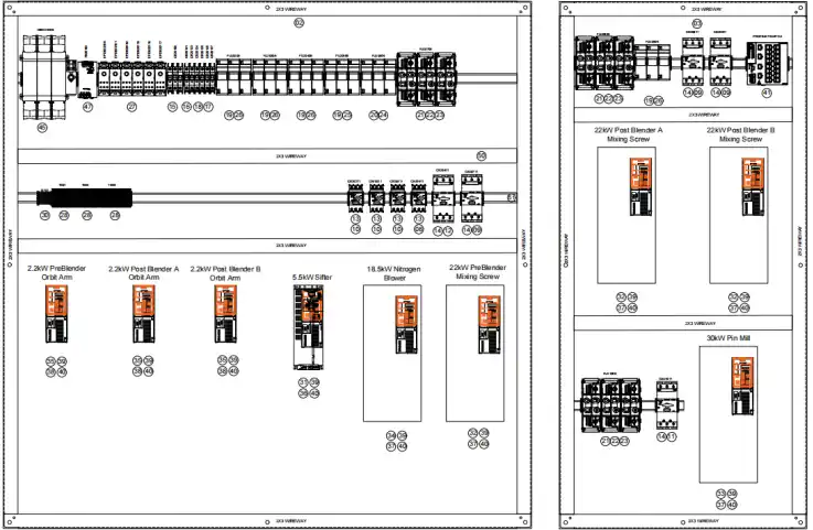 VFD Control Panel Design & Electrical Engineering Services - Project Image 1
