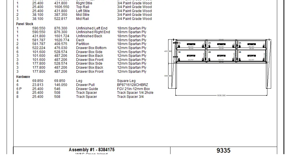 Parametric Cabinet Vision Programming for Commercial Millwork - Project Image 1