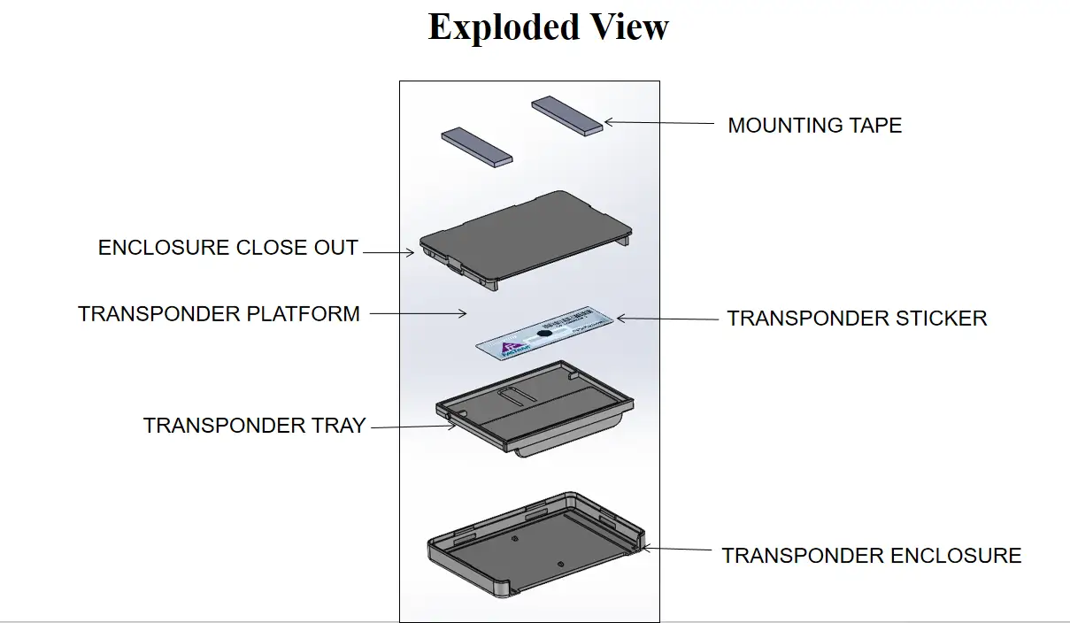 Transponder Sticker Enclosure Design & CAD Optimization Services - Project Image 3